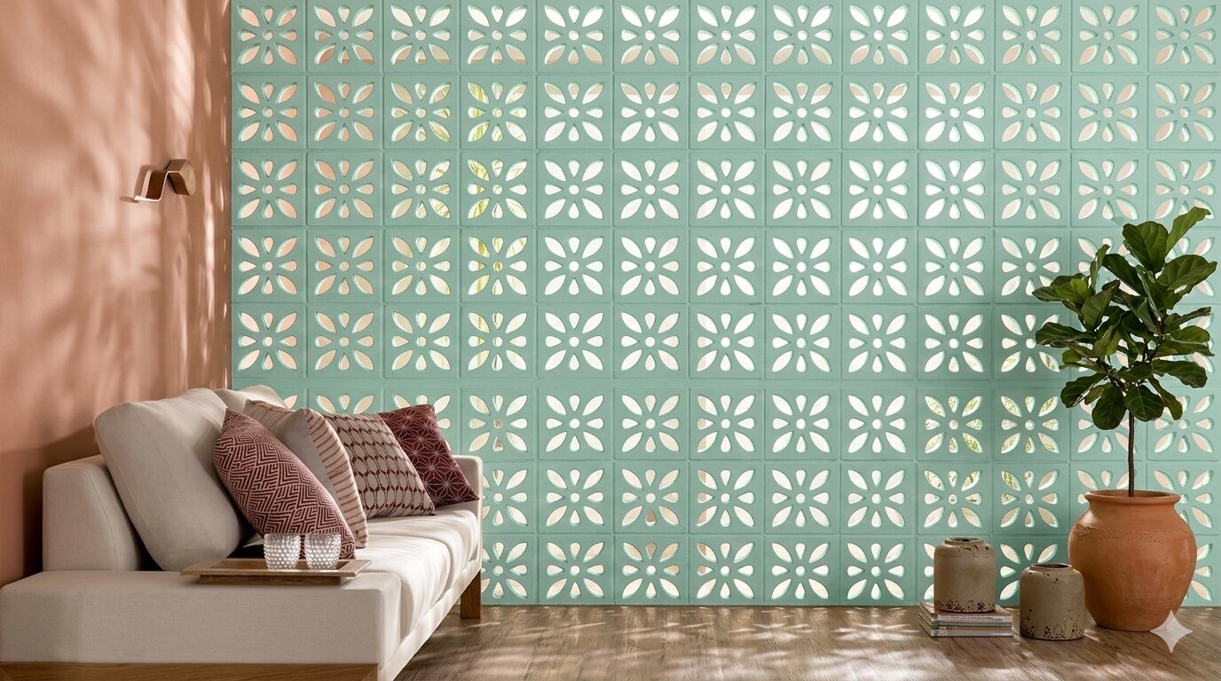 Rev. de cimento na sala